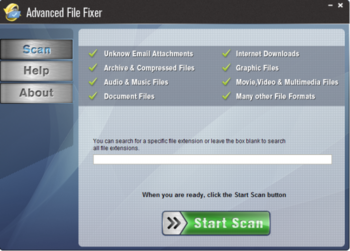 Advanced File Fixer screenshot