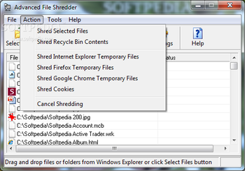 Advanced File Shredder screenshot 2