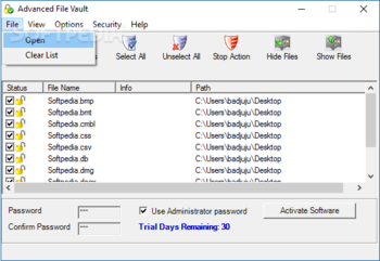 Advanced File Vault screenshot 2