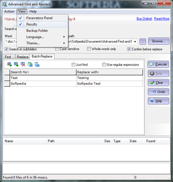 Advanced Find and Replace screenshot 5
