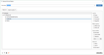 Advanced Find and Replace for Microsoft Excel screenshot 2