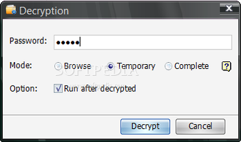Advanced Folder Encryption screenshot 3