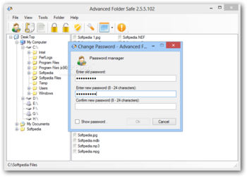 Advanced Folder Safe (formerly MTE Folder Locker) screenshot 4