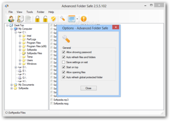 Advanced Folder Safe (formerly MTE Folder Locker) screenshot 6