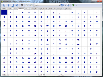 Advanced Font Viewer screenshot 4