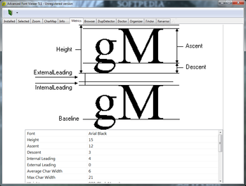 Advanced Font Viewer screenshot 6