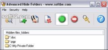 Advanced Hide Folders screenshot 2
