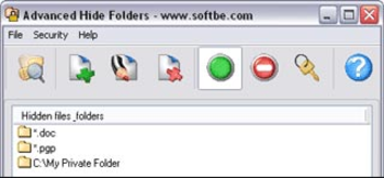Advanced Hide Folders screenshot 3