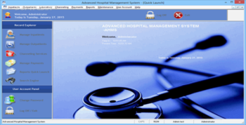 Advanced Hospital Management System screenshot