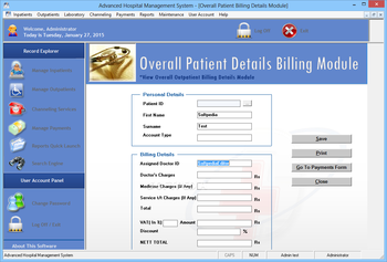 Advanced Hospital Management System screenshot 14