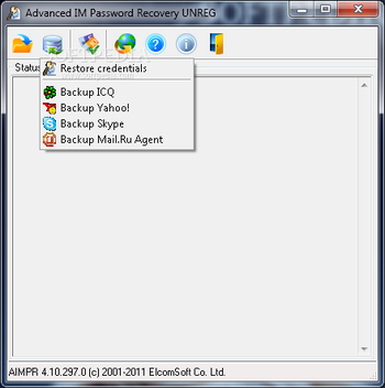 Advanced IM Password Recovery screenshot 2