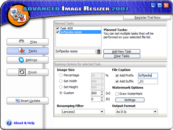Advanced Image Resizer 2007 screenshot 3