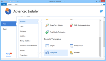 Advanced Installer Enterprise screenshot