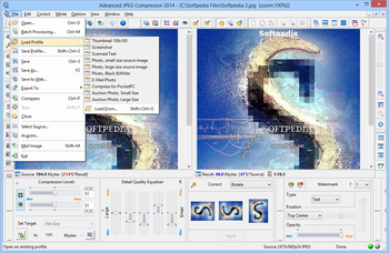 Advanced JPEG Compressor screenshot 2