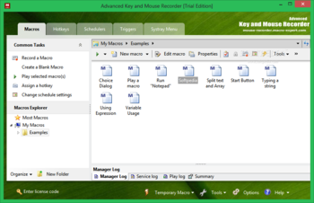 Advanced Key and Mouse Recorder screenshot