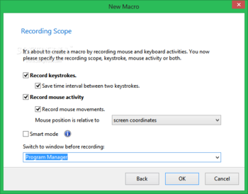 Advanced Key and Mouse Recorder screenshot 18