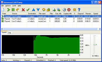Advanced LAN Pump screenshot 2