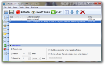 Advanced Macro Recorder screenshot