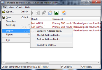 Advanced Maillist Verify screenshot 2