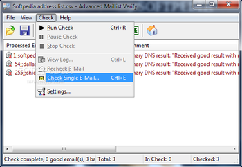 Advanced Maillist Verify screenshot 3