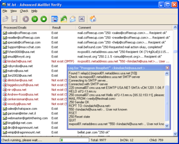 Advanced Maillist Verify screenshot 2