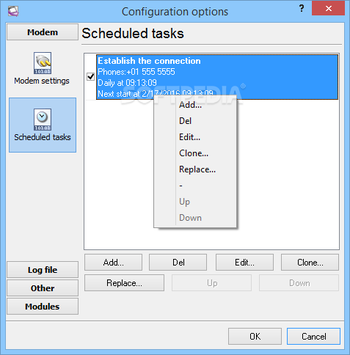 Advanced Modem Data Logger screenshot 3