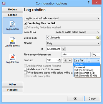 Advanced Modem Data Logger screenshot 4