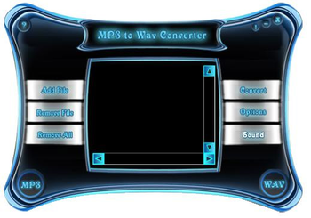 Advanced MP3-WAV Converter screenshot