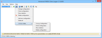 Advanced NMEA Data Logger screenshot