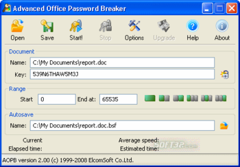 Advanced Office Password Breaker screenshot 3