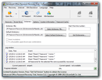 Advanced Office Password Recovery screenshot 3