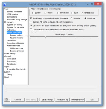 Advanced Onion Router screenshot 4