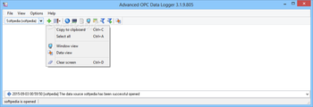 Advanced OPC Data Logger screenshot