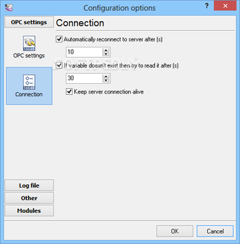 Advanced OPC Data Logger screenshot 6