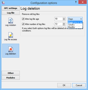 Advanced OPC Data Logger screenshot 9