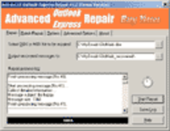 Advanced Outlook Express Repair(Business License) screenshot
