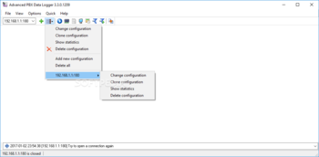 Advanced PBX Data Logger screenshot