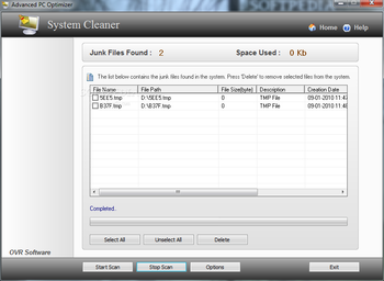 Advanced PC Optimizer screenshot 2
