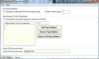 Advanced PDF Concatenator screenshot 2