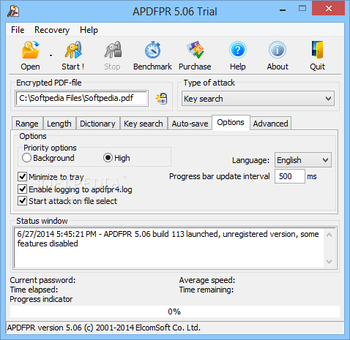 Advanced PDF Password Recovery screenshot 6