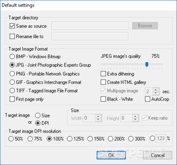 Advanced PDF to IMAGE converter screenshot 3