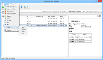 Advanced Port Scanner screenshot 3