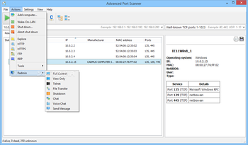 Advanced Port Scanner screenshot 4