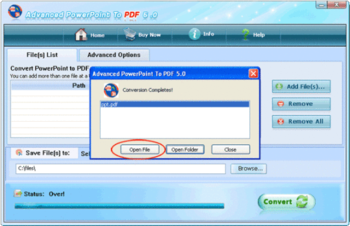 Advanced PPT To PDF screenshot 3
