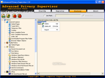 Advanced Privacy Supervisor screenshot 3