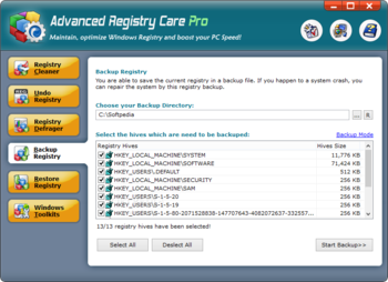 Advanced Registry Care Pro (formerly Advanced Registry Care) screenshot 4