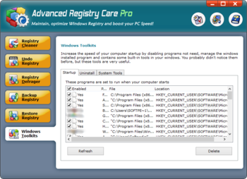 Advanced Registry Care Pro (formerly Advanced Registry Care) screenshot 6