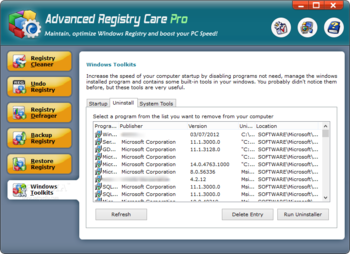 Advanced Registry Care Pro (formerly Advanced Registry Care) screenshot 7