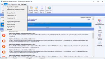 Advanced Registry Doctor Lite screenshot 5