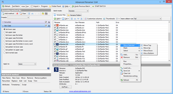 Advanced Renamer Portable screenshot